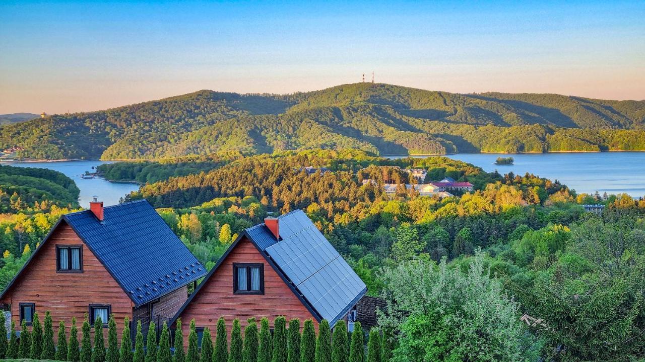 Na Górce - Domki z Widokiem Na Jezioro i Góry Polańczyk Exterior foto