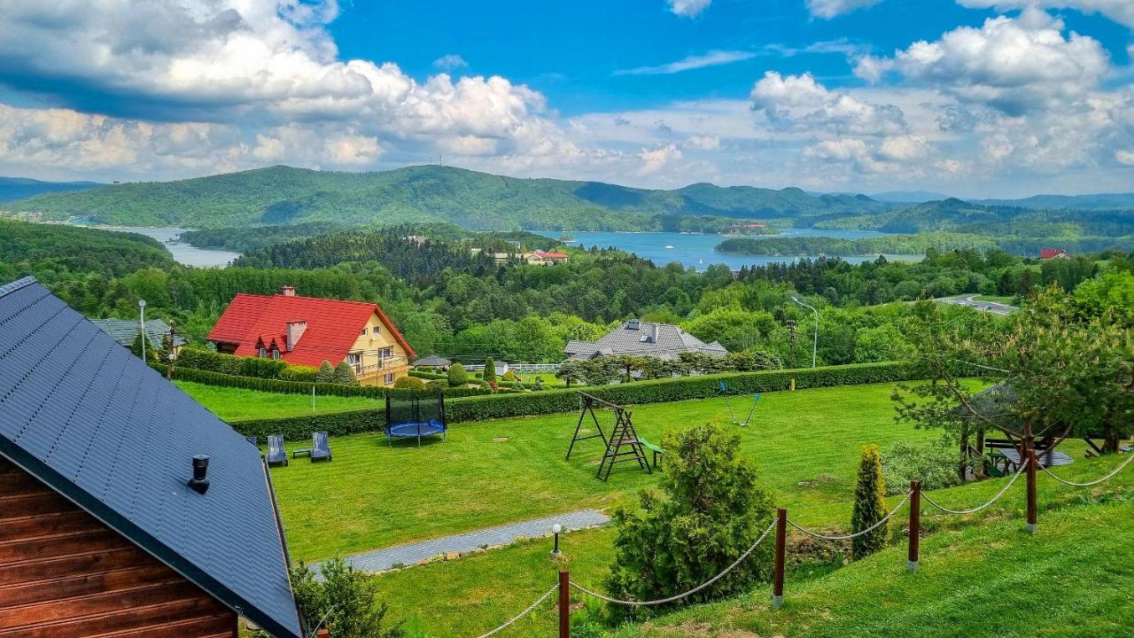Na Górce - Domki z Widokiem Na Jezioro i Góry Polańczyk Exterior foto